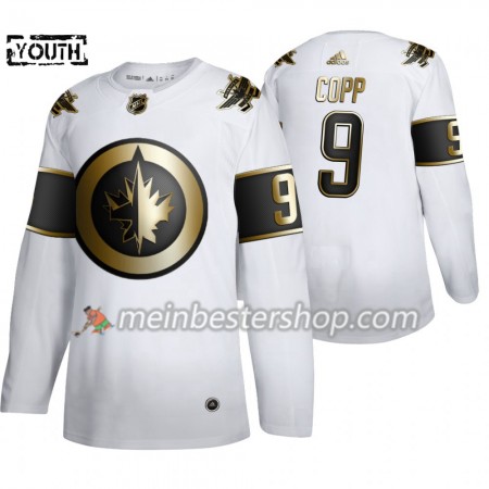 Winnipeg Jets Andrew Copp 9 Adidas 2019-2020 Golden Edition Weiß Trikot Authentic - Kinder Winnipeg Jets Andrew Copp 9 Adidas 2019-2020 Golden Edition Weiß Trikot Authentic - Kinder